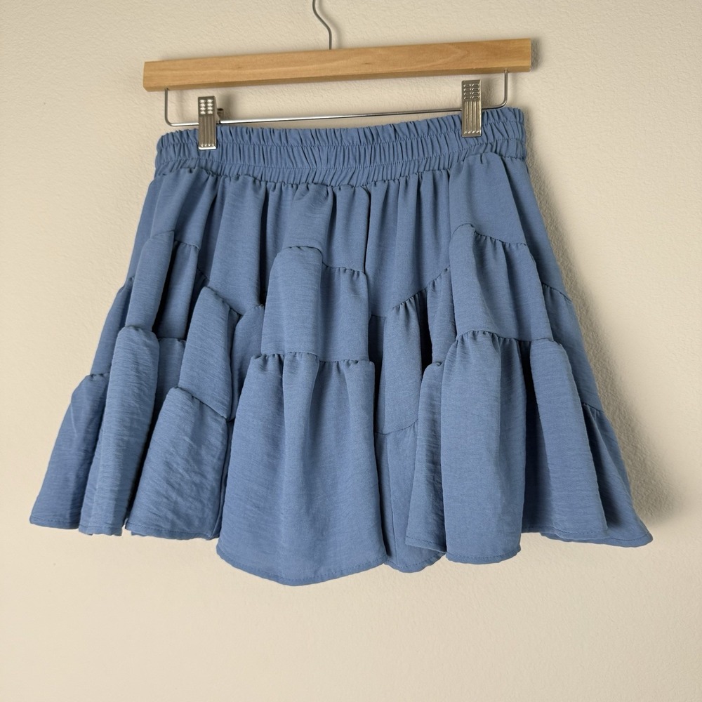 TALULAH Blue Mini Skirt